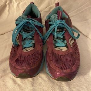 Saucony shoes women size 10 blue and purple